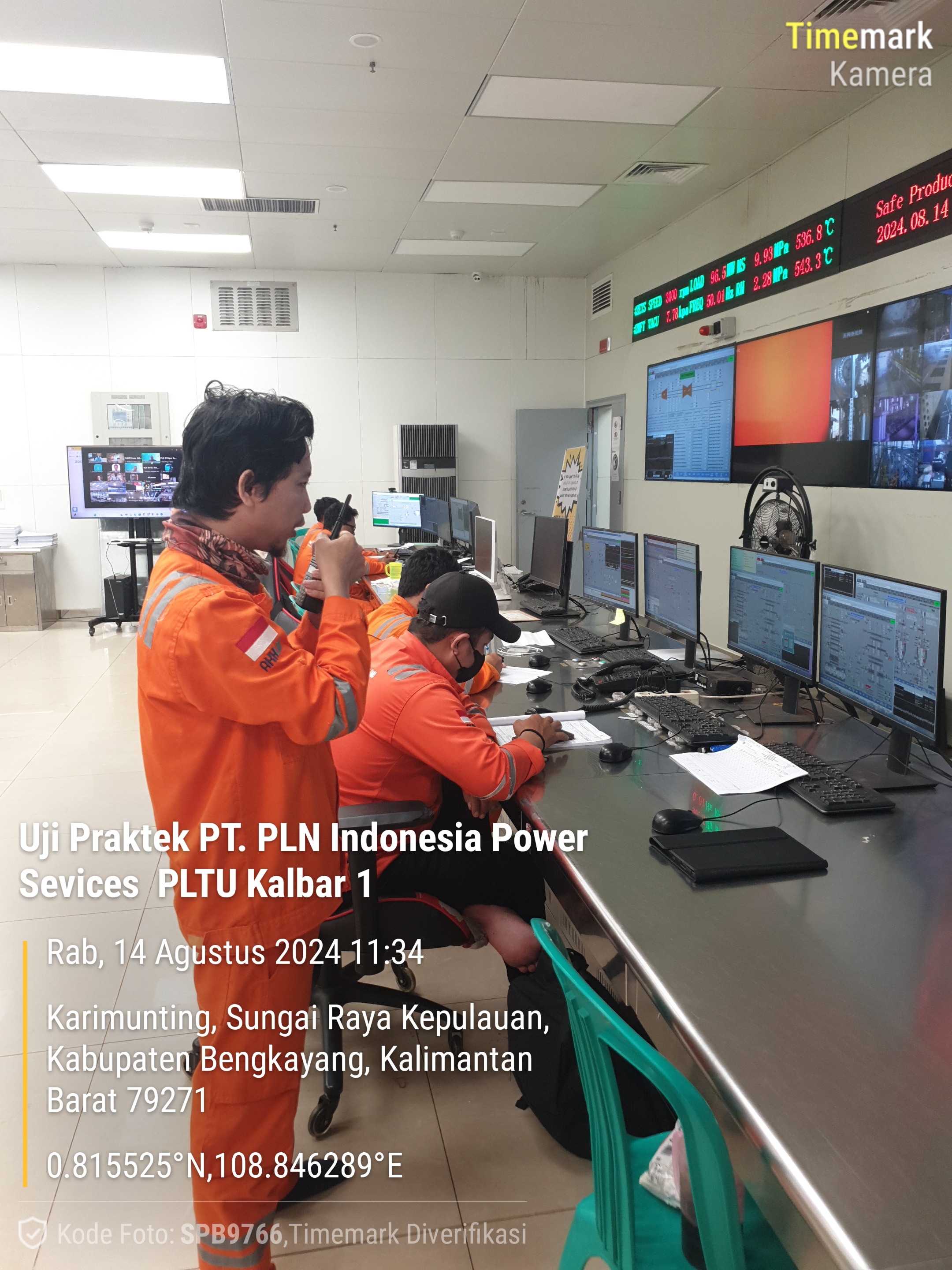 Dokumentasi PT. PLN INDONESIA POWER SERVICE KALBAR 1