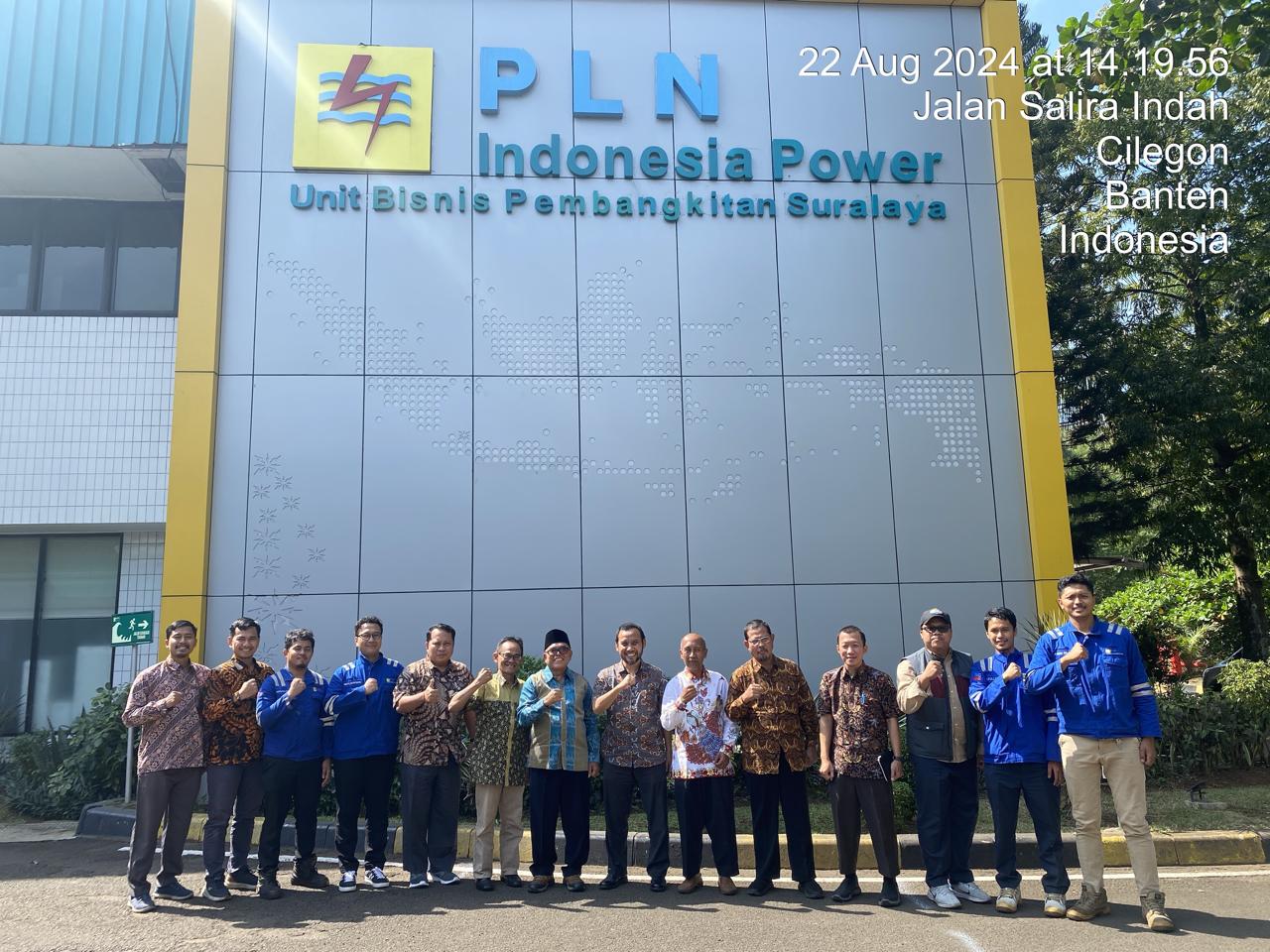 Dokumentasi PT. PLN INDONESIA POWER UBP SURALAYA BATCH 1