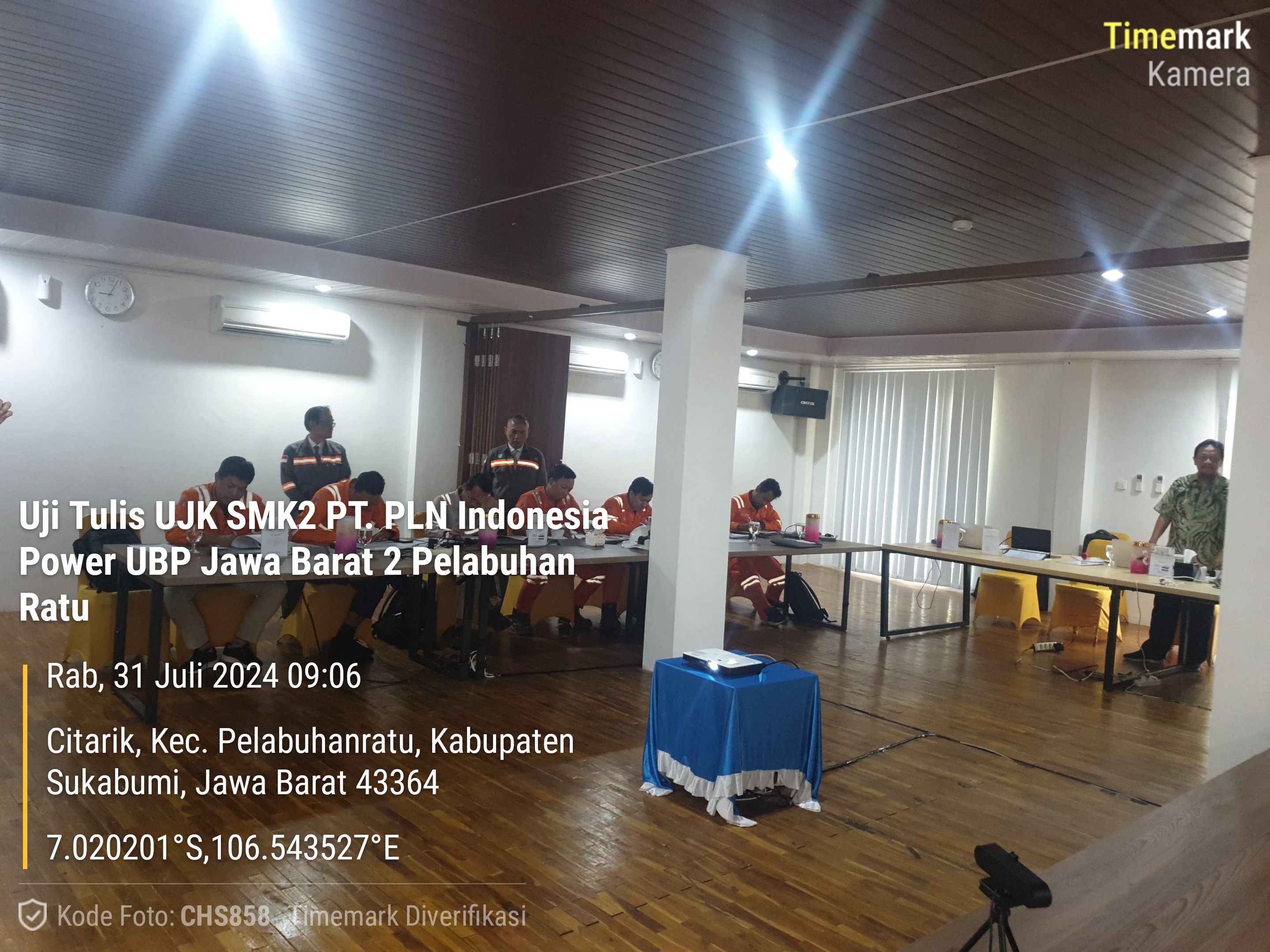 Dokumentasi PT. PLN INDONESIA POWER UBP JAWA BARAT 2 PELABUHAN RATU