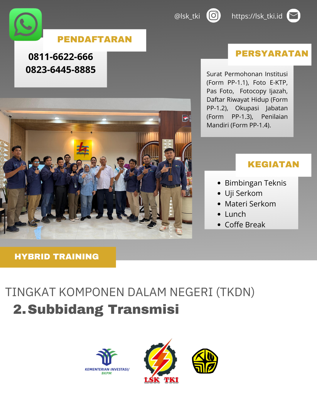 2. SERKOM Bidang TKDN Subbidang Transmisi