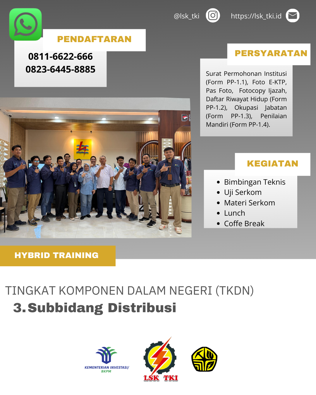 3. SERKOM Bidang TKDN Subbidang Distribusi